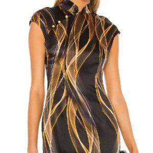 Kim Shui Abstract Print Dress